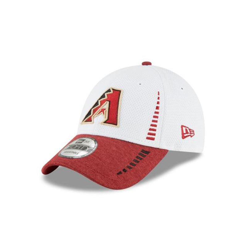 MLB Arizona Diamondbacks Speed Tech 9Forty Adjustable (OKN1860) - White New Era Caps